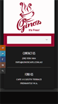Mobile Screenshot of ginoscafe.com.au